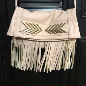 Light pink boho purse